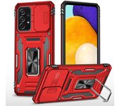 For Samsung Galaxy A55 A35 A32 Case Magnetic Holder Armor Cover Galaxy A12 A13 A22 A23 A71 A52 A72 A82 Slide Camera Lens Cover