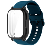 22mm Silicone Strap With Case For Xiaomi Redmi Watch 5 Active Lite Smart Watch Wrist Band And Case For Redmi Watch 5 Active Lite