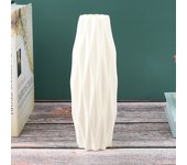 Flower Vase Decoration Home Plastic Vase White Imitation Ceramic Flower Pot