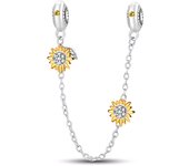 925 Sterling Silver Pink Crown Perfume  Pendant beads Fit Diy Bracelet Necklace Making Gift Of High Quality Jewelry