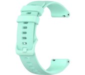 Ociodual Correa Compatible con Samsung Galaxy Watch Gear, Compatible con Amazfit GTR 2-2e-3-3pro-4, correa de 22mm color Turquesa, longitud: 92mm-120mm, Silicona deporte
