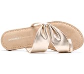 Sandalias planas de Mujer GIOSEPPO 75562 PLATIN ESCLAVA DEDO PLATINO 35954 25V