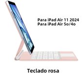 Magic Keyboard for iPad Air 11 2024 M2 11inch Smart Cover Magnetic for iPad Air 5 2022 Air 4 2020 5th 4th TouchPad Keyboard Case