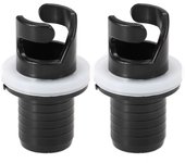 2Pcs Inflatable Boat Kayak Air Valve Adapter Inflation Air Foot Pump Hose Adapter Valve Connector Replaceable and Useful