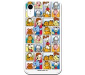 Funda original compatible con iPhone XR con un diseño de Garfield Comic