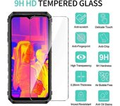 Tempered Glass Compatible with Ulefone Power Armor 18T 6.58" 2X Screen Protection Film Transparent G