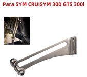 For SYM CRUISYM 300 JOYMAX Z300 GTS 300i Motorcycle Accessories Seat Stopper Extender Track Parts Open Angle Increase Bracket