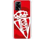 Funda original compatible con Oppo A74 4G - Sporting blanco sobre rojo