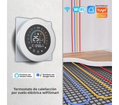 Smart Thermostat Wifi Tuya Controller Electric Floor Heating Temperature/ Water Gas Boiler Smart Life Work With Alexa Alice