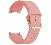 Official Color Band for Samsung Galaxy Watch 7 44mm 40mm Silicone Sport Band for Galaxy Watch 4 5 6 FE 40mm Purple Watchstrap