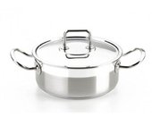 Cacerola bra a340354/ ø22cm/ acero inoxidable/ apta para inducción