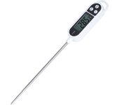 Termómetro electrónico Digital para Cocina, termómetro para Alimentoswith Pantalla LCD, medidor de temp de Cocina