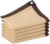Red de Sombra, Vela de Sombra con 85% Protección UV, Vela de Sombra resistente a Viento para invernadero con ojales, para invernadero, Jardín, pérgola y patio.