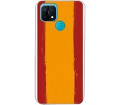 Funda original compatible con Oppo A15 - Bandera Espana Pincel