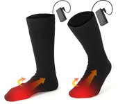 Calcetines calefactables eléctricos para invierno, ideales para esquí y actividades al aire libre, comodidad y calidez garantizadas.