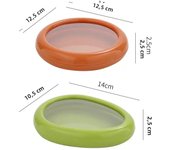 Reusable Food Saver Box Half Cut Fruit Freshing Retractable Film Storage Container Fruit Preservation Seal Cover Kitchen Tools