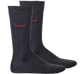 HUGO Calcetines para hombre, paquete de 2 - RS Uni CC, calcetines cortos, de altura media, con logotipo, uni 2P RS UNI CC