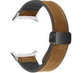 Leather Silicone Strap For Samsung Galaxy Watch 7 Ultra 47mm Magnetic Band Bracelet for Galaxy Watch 7 Ultra 47mm Correa