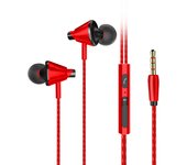 In-Ear Earphones Subwoofer With HD Mic 3.5mm TypeC Wired Headset For Xiaomi VIVO OPPO Phone Headphones Hifi Stereo Music Earbuds
