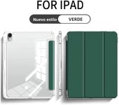 For iPad Pro 11 12.9 inch Case 2024 2022 for iPad 10th iPad Air5 4 10.9 iPad 10.2 9/8/7th Generation With Pencil Holder Cover
