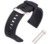 Quick Release Silicone Watch Strap Waterproof Soft Rubber Band  18mm 20mm 22mm 24mm Sports Smart Watches Available in 5 Colors