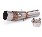 For HONDA Forza350 Forza 350 2021-2024 Motorcycle Exhaust Modify Stainless Middle Link Pipe 51mm Interface Escape Scooter Line