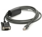 Zebra - CBA-R10-S07ZBR cable de serie Negro 2,13 m DB9 RJ-45 CBA-R10-S07ZBR