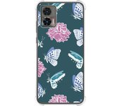 Funda Silicona Antigolpes para Motorola Edge 30 Neo 5G diseño Flores 10 Dibujos
