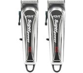 Euroxanty Cortadora de Pelo Eléctrica Profesional para Hombres | Máquina de Afeitar con Pantalla LCD | Recargable por USB