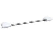 TOALLERO MEDIANO 40 cm: BLANCO ALPHA