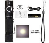 Sofirn SC31 Pro LED Flashlight Powerful Rechargeable 18650 Torch USB C SST40 2000LM Anduril Outdoor Tactical Flashlight