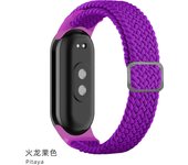 Braided Strap for Xiaomi Mi Band 8 Elastic Nylon Solo Loop Adjustable Watchbands Replacement correa bracelet for Miband 8 NFC