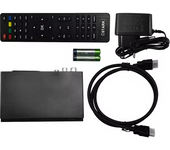 Ostark T2 HD Receptor de terrestre, DVB-C, DVB-T, DVB-T2, HVEC, H.265, LCN, DTT, TDT, TDT2, Digital terrestre, 720HD 1080P