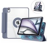 ZOYU For iPad Air 11 Air4/5 10.9 Magnetic Case, For iPad Pro 11 13 inch Mini6 10.2 9/8/7th Gen Rotate 360°Detachable Back Case