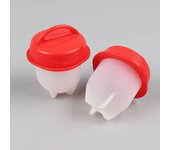 3/6pcs BPA Free Silicone Egg Boiler Steamer Non-stick Silicone Egg Cook Cups Fast Egg Poacher for Breakfast Kitchen Cooking Tool