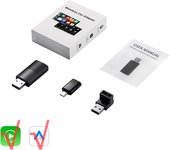 Ottocast Car Tv Mate HDMI Multimedia Adapter Wired to Wireless Carplay Video Converter for Google Android TV Stick Game Box