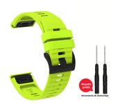 26mm 22mm Silicone Strap For Garmin Fenix 7X 7 Pro Solar/6X 6 Sapphire 5 5X Plus 3 3HR/Epix HR Venu SQ 2 3 QuickFit Watch Band