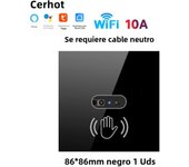 Cerhot EU Tuya WiFi Smart Switch Wave Senssor Move WiFi Switch Infection light Switch No Need Touch IR Motion Activated Switches