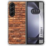 Funda Silicona para Samsung Galaxy Z Fold 5 5G diseño Ladrillo 04 Dibujos