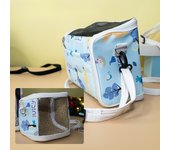 Portable Pet Bird Cage Parrot Breathable and Detachable Hamster Flying Kangaroo Travel Bag Pet Accessories Guinea Pig  Pet Bag