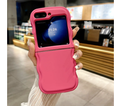 Wave Case for Samsung Z Flip 6 3 4 5 Luxury Shockproof for Samsung Galaxy Z Flip 4 3 5 Case Z4 Flip4 Flip6 flip5 Slim Soft Cover