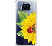Funda compatible con Xiaomi Mi 10T Lite - Girasol y mariquita