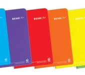 Enri Plus Cuaderno Espiral Formato Cuarto 1 Línea 80 Hojas 90g Cubierta Plástico Certificado Pefc (5 Uds)
