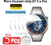 5PCS Scratch Resistant Protective Film For GT 5 & Pro  Accessories Screen Protector For Huawei Watch GT5 & Pro 46mm 42mm 41mm