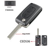 YIQIXIN Remote Car Key Shell Cover For Peugeot 207 307 308 407 607 807 For Citroen C2 C3 C4 C5 C6 HU83/VA2 Blade CE0523 CE0536