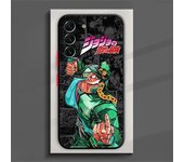 Anime Kujo Coll JOJO Cover For Samsung Galaxy A73 A72 A71 A55 A52 A33 A15 A14 A13 A12 A05 4 S 5G Translucent phone Case
