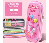 3D Pencil Case Kawaii Cute Large Capacity Pen Box Back to School Supplies Organizer Korean Japanese Stationery  Estuche