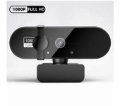 Minicámara Web 4K 1080P con Micrófono, 2K Full HD, 30 fps, USB, Enfoque Automático, grabación de vídeo en PC y portátil.