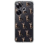 Tumundosmartphone Funda Silicona Antigolpes para Xiaomi Poco F6 5G diseño Perros 11 Dibujos