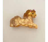 1pc Brown Autumn Animal Series Hair Grab Acrylic Gripper Sweet Back Hair Clip Super Cute Hairpin Shark Clip